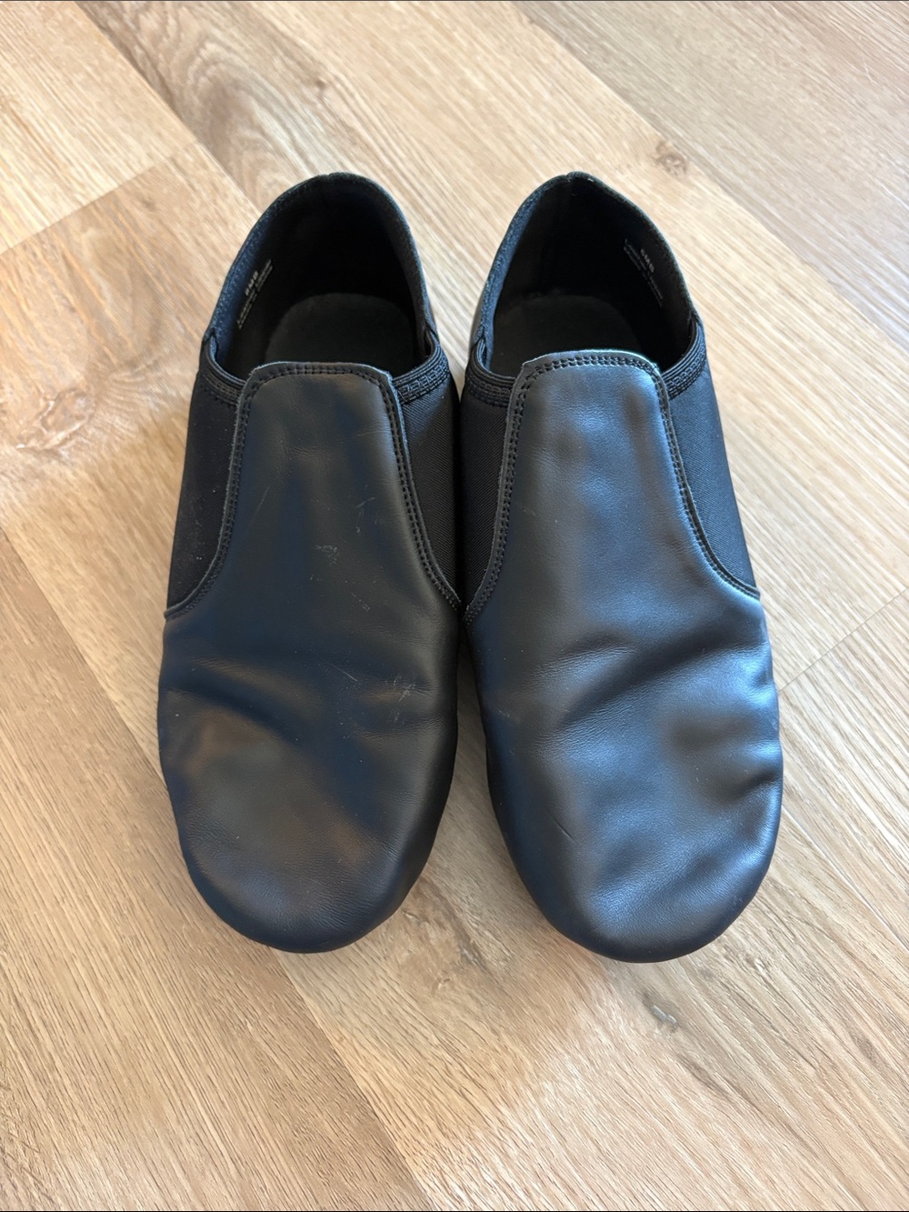 Black Slip-On Jazz Shoe